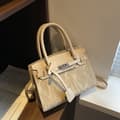 Retro Pendler Skuldertaske Tote Khaki