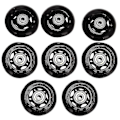 Miniatyrbilde 1 av 5: Inline Skatehjul 64mm Erstatningspakke for Innendørs og Utendørs Rulleskøyter