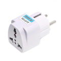 Miniatyrbilde 1 av 5: Universal UK US AU til EU AC Strømkontakt Reiselader Adapter Konverter