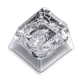 Miniatyrbild 1 av 5: Anpassade Hartskeycaps OEM R4-profil för Mekaniskt Tangentbord Transparent Silverfolie för Tangentbordsspel Personliga Tangentbord
