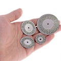Miniatyrbillede 3 af 5: 6 stk. 16-50 mm Diamant Slibesten Værktøj Mini Skæreskive Til Rotationstilbehør