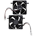 Miniatyrbilde 4 av 5: Innvendig kjøleventilator for Wii-kontroller spillkonsoller - innebygd kjøleventilator erstatningstilbehør for Wii reparasjonsdeler