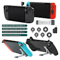 Miniatyrbilde 2 av 5: Kickstand Soft Shell-Storage Beskyttende Etui For Steam Deck/Switch Kickstand Spillkonsoll Bærbar Reiseveske Deksel