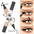 Pikkukuva 3 / 5: Siipimäinen Eyeliner-Leima, Eyeliner-Leima, Musta Nestemäinen Eyeliner, Vedenkestävä Eyeliner, Pitkäkestoinen Nestemäinen Leima-Eyeliner