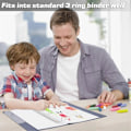 Miniatyrbillede 3 af 5: 3-Huls-Binders, 3-Huls-Stanse, Bærbar Stanse til 3-Ringe-Binders, Velegnet til Skole, Kontor