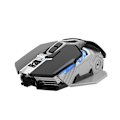 Miniatyrbilde 3 av 5: USB Spillmus 9 Knapper Makroprogrammering RGB Mykt Lys 6400DPI Justerbar