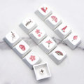 Miniatyrbild 5 av 5: 12 Tangenter/set XDA Profil Tokyo Story Tangentbordsknappar PBT Färg Sublimering för Tangentbord för Mekaniskt Tangentbord DIY 61 64 84 96