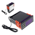 Miniatyrbillede 3 af 4: Mikrocomputer Termostat Programmerbar Digital Display Mikrocomputer Temperaturregulator Switch 110?220VAC
