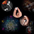 Miniatyrbild 2 av 5: Öronproppar för In-Ear Hörlurar, Dammsäkra Öronhållare, Öronproppar, Hörlursöverdrag, Halksäkra