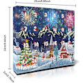 Miniatyrbillede 5 af 5: Julekalender 2024 Børn Metal Puslespil Jule Nedtælling Kalender til Kvinder Mænd Voksne