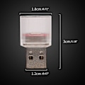 Pikkukuva 3 / 5: Mini USB LED-auton sisävalaistus Neon-tunnelma Ambient-lamppu Polttimo Tarvikkeet