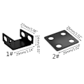 Miniatyrbillede 2 af 5: Buckle C-formet Parallelt Beslag 12cm-14cm Chassis Fans Fastgørelsesforbindelsesstativ
