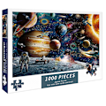 Pikkukuva 1 / 5: 1000 Palan Jigsaw-palapeli Avaruusmatkailija - Kasvattava peli aikuisille ja lapsille, seinäkoristelahja
