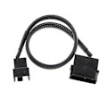 Pikkukuva 4 / 5: PWM-tuuletin 4-napainen Molex-uros - 3-napainen/4-napainen PC-tuuletin virta-adapterikaapeli