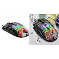 Miniatyrbild 2 av 5: Ergonomisk mus med 7 programmerbara makron, programvarustöd, RGB-inställningar för PC