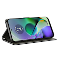 Pikkukuva 3 / 5: Motorola Moto G24 Power -lompakkokotelo, puhelimen nahkakotelo, 3D-kuvioitu perhonen