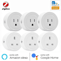 Miniatyrbillede 2 af 5: Ewelink ZigBee Smart Plug US/UK 10A Smart Home Apparat Stikkontakt Fungerer Med