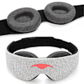 Miniatyrbilde 1 av 4: Manta Sleep Mask - Lysblokkerende øyemaske - Null IOP - Justerbar øyemaske