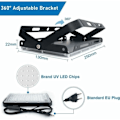 Miniatyrbillede 4 af 5: 100W LED UV Spotlight Sort Lys IP65 Vandtæt, UV LED Lys, Effektbelysning til Akvarium, Fest, Fluorescerende Farve, Fluorescerende...
