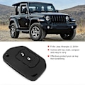 Pikkukuva 3 / 3: 2 Napin Musta Silikoninen Auton Avaimen Suojakotelo Auton Tarvikkeet Sopii Jeep Wrangler JL 2018+