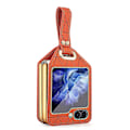 Miniatyrbillede 1 af 5: Z Flip 5 Etui, PU Læder Etui Kompatibel med Samsung Galaxy Z Flip 5 Med Håndledsrem Støttefod & Bagskærmsbeskytter