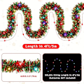 Miniatyrbillede 2 af 5: Julepyntstrimler til julefest atmosfære sted layout Lahua madder strimler
