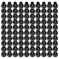 Miniatyrbillede 3 af 5: 100 stk. Snorestop DIY Sort Plastik Connector Snorestop Switch Cover