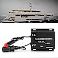 Miniatyrbilde 4 av 4: 10A 24V til 12V Spenningsomformer Bilstrømforsyning Trinn-Ned Transformer Universell for Bobiler Lastebil Yacht