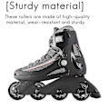 Miniatyrbillede 2 af 5: Inline Skate Hjul 64mm Udskiftningssæt til Indendørs og Udendørs Rulleskøjteløb
