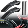 2x Cykelskærme MTB Cykel Skærm Forreste Bageste Vinger Dæk Mudguard Anti Splash
