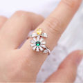 Miniatyrbillede 3 af 5: Anti-angst Ring til Kvinder Piger Fidget Ringe Spinner Kubisk Zirkon Justerbar Rotérbar Inspirationer Meditation Ring Lindrer Angst Stress Bekymring H