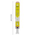 Miniatyrbilde 5 av 5: 6 fargede blekkpatroner for PIXMA MG5440 MG5540 MG5640 MG6440 skrivere - Høy kapasitet, full blekk