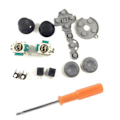 Miniatyrbild 1 av 5: Halksäkra tummepinnar Tummejoystick Stick Cap Hög Kvalitet för Microsoft för Xbox 360-kontroll Svamp för He