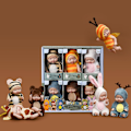 Miniatyrbild 5 av 5: 6-pack Tvättade Babydockor, Babydockor Med Kläder Realistiska Dockor Present Till Flickor