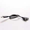 Pikkukuva 5 / 5: USB 2.0 Type A uros - 2 Dual USB naaras Y-jakaja Hub Virta Type C Musta 1kpl
