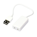Miniatyrbillede 3 af 4: Notebook Usb 7.1 Lydkort Ekstern Uafhængig Computer Desktop Med Kabel Fri Drev Lydkort 2-pak