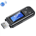 Pikkukuva 1 / 4: Bluetooth-vastaanotin LCD-näytöllä, Kannettava AUX Bluetooth 5.0 -sovitin autoon/kotistereoihin/kaiuttimiin/langallisiin kuulokkeisiin, Kaksoisyhteys/Melunvaimennus