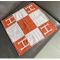 Miniatyrbillede 2 af 3: H pude Nordisk model værelse frokostpause sofa pude bil talje rygpude uld strikket pude - orange
