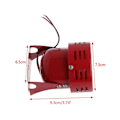 Miniatyrbilde 4 av 5: Sykkelventilkonverter Schrader Presta Adapter Klips Dekkmunnstykke Pumpe T