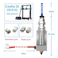 Miniatyrbillede 4 af 5: 24V 3D Printer Dele Hot End Kit CR-10V2/CR-10 V3 Hotend Dyse Kit Ekstruderingskit til CR-10 V2/V3 3D Printer