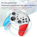Miniatyrbillede 5 af 5: S01 Trådløs Gamepad Spilkonsol Pc Joystick Til Switch Computer Tv 6-akset Somatosensorisk