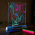 Miniatyrbild 4 av 5: Magisk 3D Ritbräda med Penna Skissblock Tablett Ljuseffekter Pusselbräda Barnpresenter LED-lampor Glödande Konst Ritleksaker