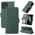 Miniatyrbillede 1 af 4: Etui til iPhonePremium PU læder pung etui med kickstand og flip cover