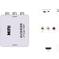 Miniatyrbillede 3 af 5: RCA AV til HDMI Konverter/Adapter 1080P Universal Sort