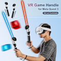 Miniatyrbilde 2 av 5: VR-tilbehør for Meta Quest 3-kontroller, flerbruks silikon-golfgrepdeksel for Quest 3 VR, for å forbedre spillopplevelsen