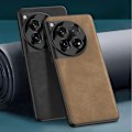 Miniatyrbillede 5 af 5: For OnePlus 12 5G Cover, Læderetui Kompatibel OnePlus 12 5G Stødsikkert Slank Hårdskal Beskyttende Cover Til OnePlus 12 5G
