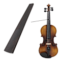 Miniatyrbillede 2 af 4: Sort Violin Gribebræt i Ebenholt Træ - Fuldstørrelse