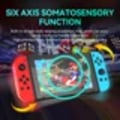 Miniatyrbilde 2 av 5: Kontroller for Switch Fargerik RGB Lys Spillkontroller (L/R) Trådløs joycon for Nintendo Switch Oled Dobbel Vibrasjon/Bevegelse