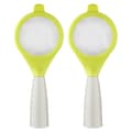 Miniatyrbilde 1 av 3: 2 stk Fine Mesh Siler Matvare Filter Sil Juices Soyamelk Mesh Sil