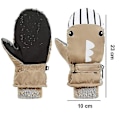 Miniatyrbilde 4 av 4: 1 Par Barnas Vinterhansker Småbarnsvotter For Ski Gutter Snø Jenter Vanntett Varmt Fleece